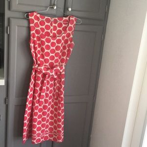 Banana Republic- Pink polka-dot dress